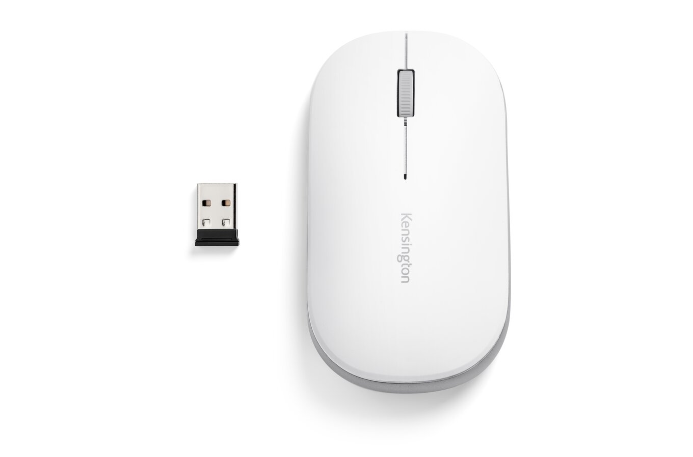 Kensington SureTrack Dual Wireless Mouse - Ratón - óptico - 4 botones -  inalámbrico - 2.4 GHz, Bluetooth 3.0, Bluetooth 5.0 LE - receptor  inalámbrico USB - negro