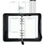 Day-Timer® Recycled Bonded Leather Starter Set, 6-Ring, Black, Portable Size, 3 3/4" x 6 3/4" thumbnail images 2 of 3