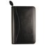 Day-Timer® Recycled Bonded Leather Starter Set, 6-Ring, Black, Portable Size, 3 3/4" x 6 3/4" thumbnail images 1 of 3