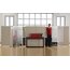 Quartet Workstation Privacy Screen, 36" x 48", Sliding, Partial Length thumbnail images 4 of 4