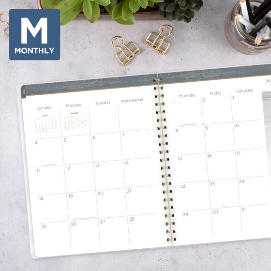 2018 monthly planner printable half page