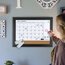 Quartet® Home Décor Magnetic Combination Calendar Boards thumbnail images 3 of 4