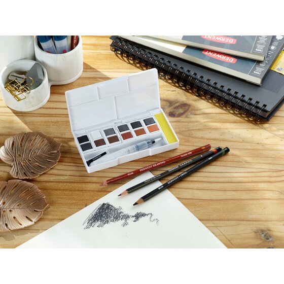NEW IN Derwent Shade and Tone Mixed Media Set Derwent UK
