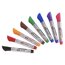 Quartet Premium Glass Board Dry-Erase Markers, Bullet Tip, Assorted Colors, 8 Pack thumbnail images 1 of 18