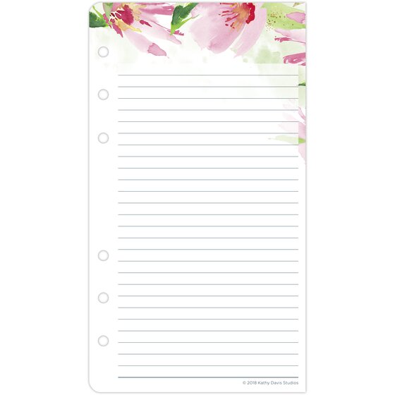 Day-Timer Kathy Davis Notepad Refill, Portable, 3 3/4