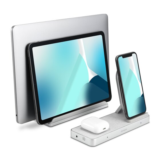 StudioCaddy™ with Qi Wireless Charging for Apple Devices