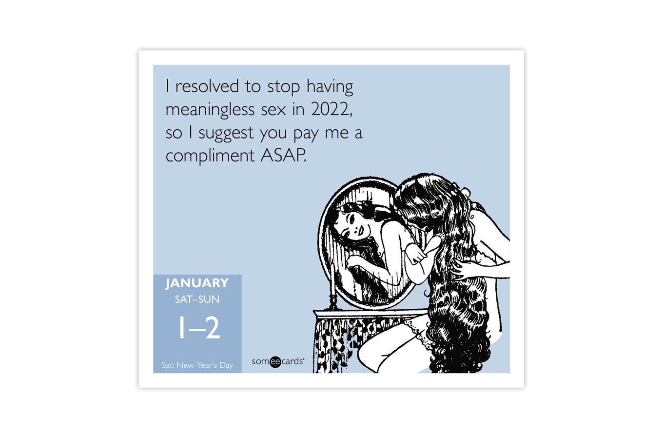 Someecards Uncensored 2022 Year-In-A-Box Calendar | Wall Calendars | Mead
