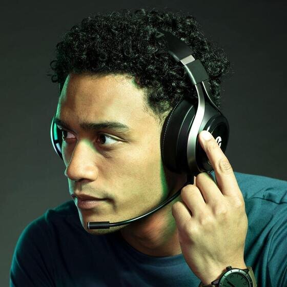 Wireless gaming headset for big heads hot sale