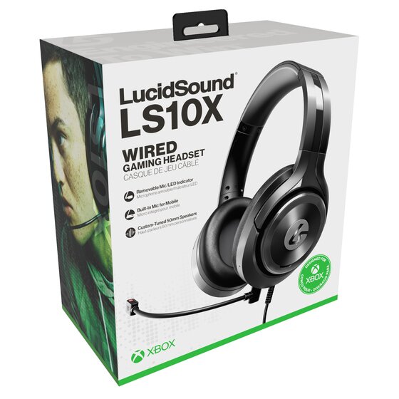 LucidSound LS10X Wired Gaming Headset for Xbox Series X S Xbox