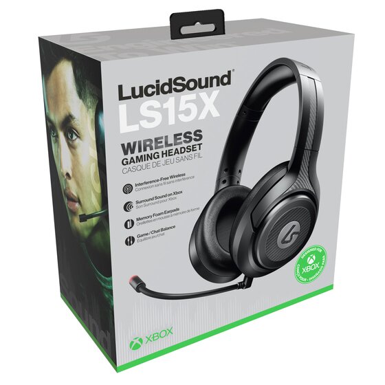 LucidSound LS35X Wireless Surround Sound Stereo Gaming Headset for Xbox  Series X, S, Xbox Series X, S Wireless Headsets