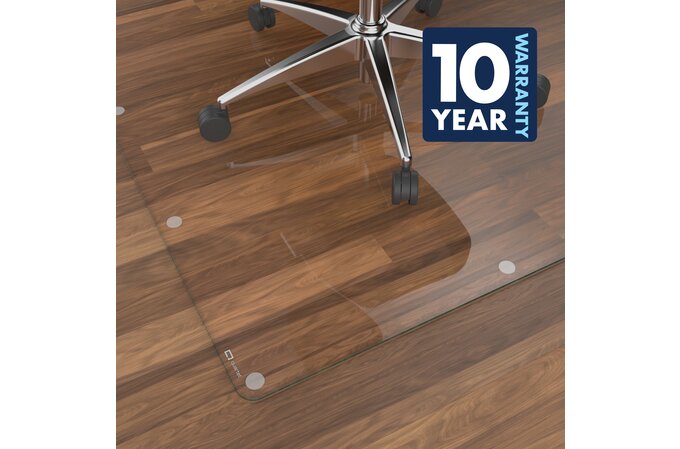 Quartet Glass Chair Mats Boards, Should You Use A Chair Mat On Hardwood Floors