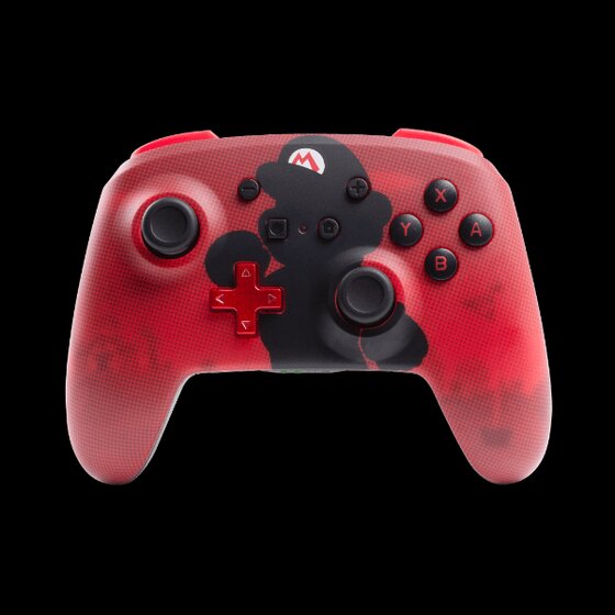 Powera enhanced wireless controller deals for nintendo switch red