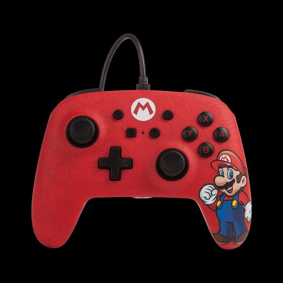 PowerA Enhanced Wired Controller for Nintendo Switch - Super Mario