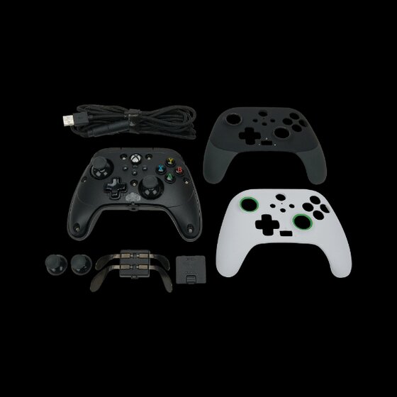 FUSION Pro 2 Wired Controller for Xbox Series X, S - Black/White