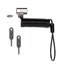 ClickSafe® Portable Keyed Laptop Lock - Coiled thumbnail images 1 of 2