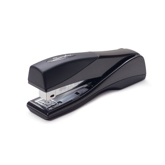 Swingline® Optima® Grip Stapler, 25 Sheets, Graphite Black