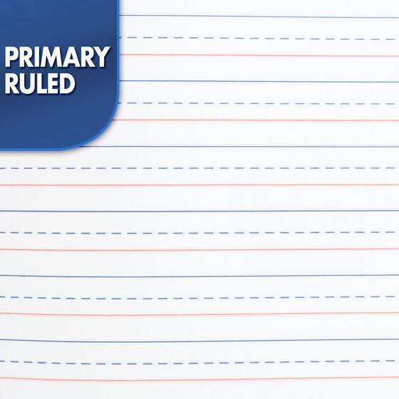 100 Pages Ruled 09902 12 Pack-Of Mead Primary Composition Book 