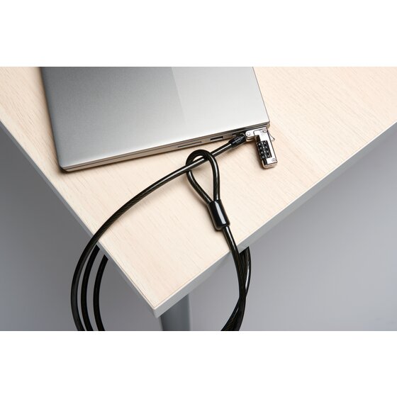 POU Cadenas à combinaison serrure anti-vol Serrure-noir, argent