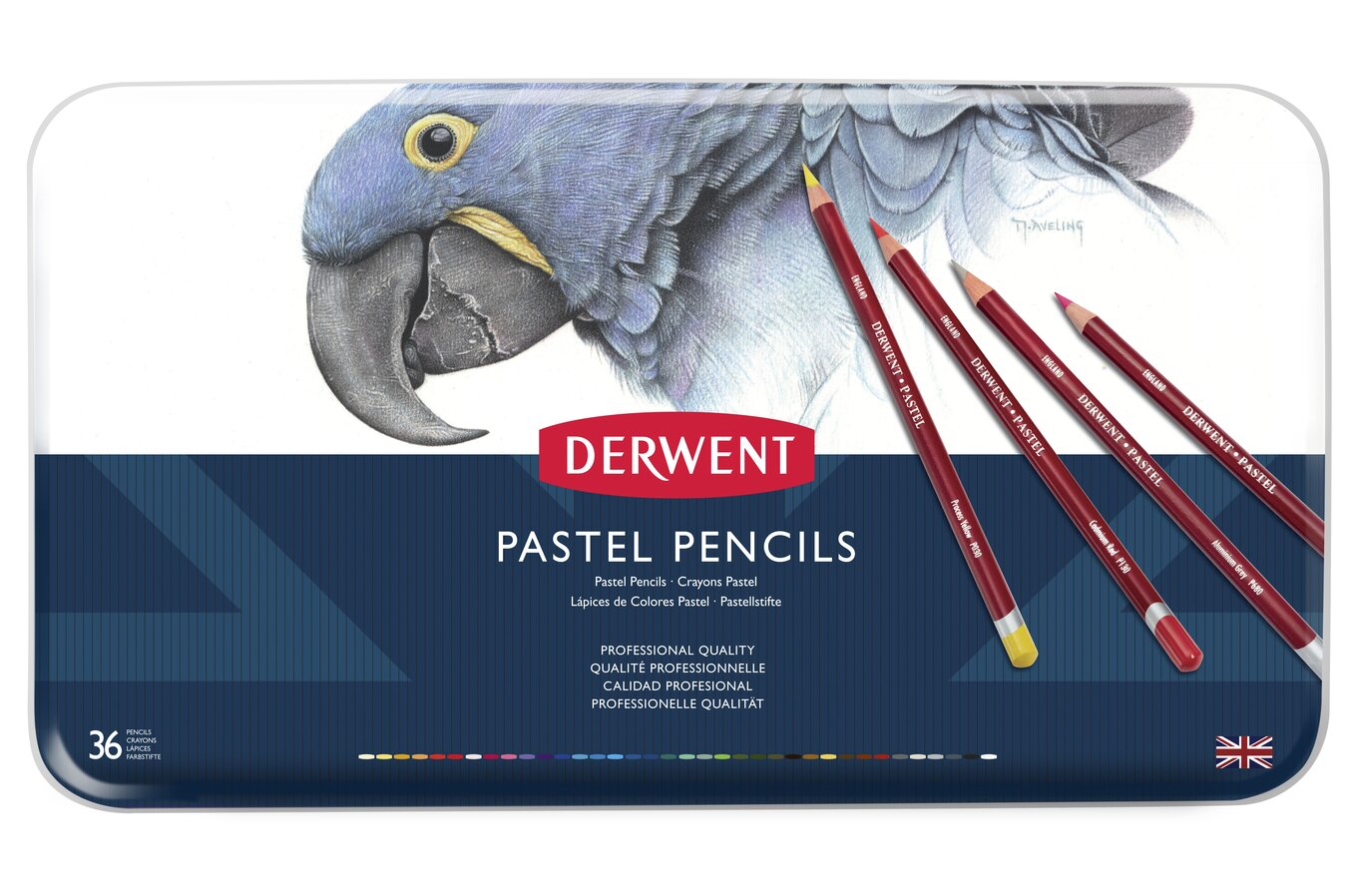 Derwent® Pastel Pencil 6 Color Set