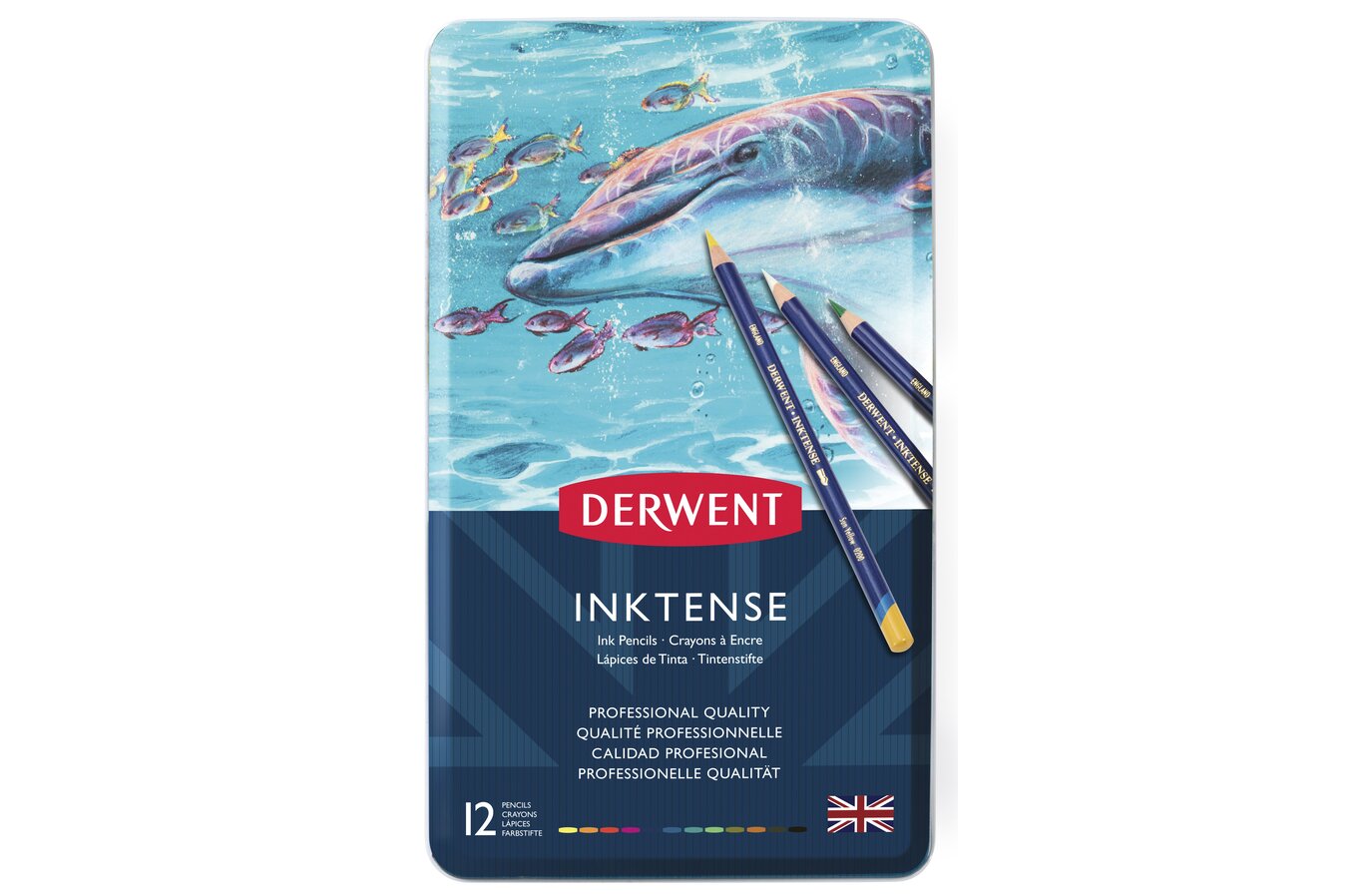 Derwent Inktense Water-Soluble Ink Pencil 72 Set