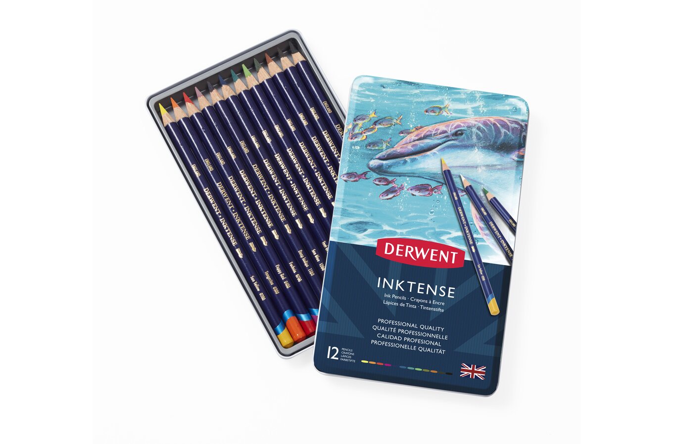 Derwent Inktense Pencil Iron Blue - The Art Store/Commercial Art Supply