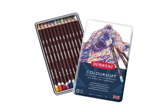Derwent Watercolor Pencils 24 Colors Set