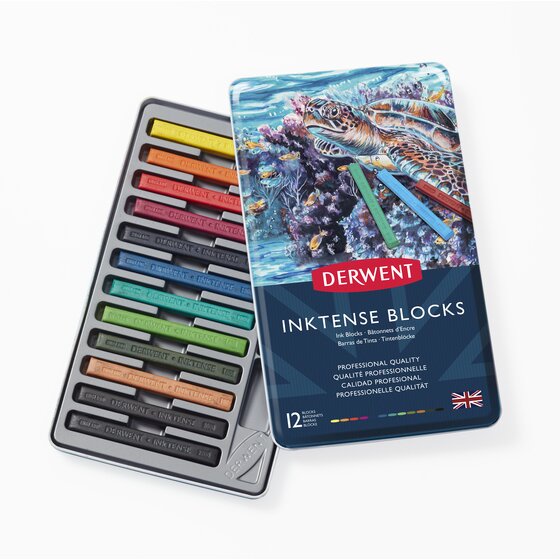 Derwent Inktense Blocks, 4mm Core | Blocks | Derwent