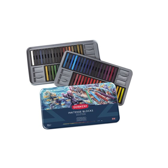 Derwent Inktense Blocks, 4mm Core | Blocks | Derwent