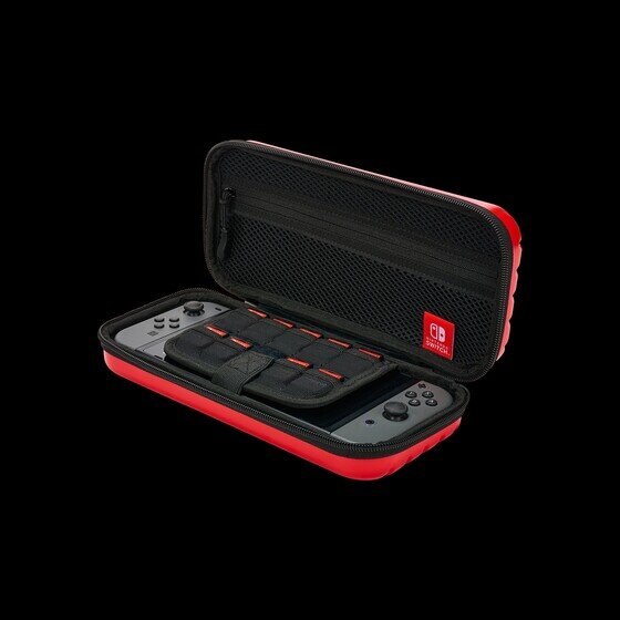 Travel Pro Hard Shell Case For Nintendo Switch Oled Model Nintendo Switch Nintendo Switch Lite Red Nintendo Powera