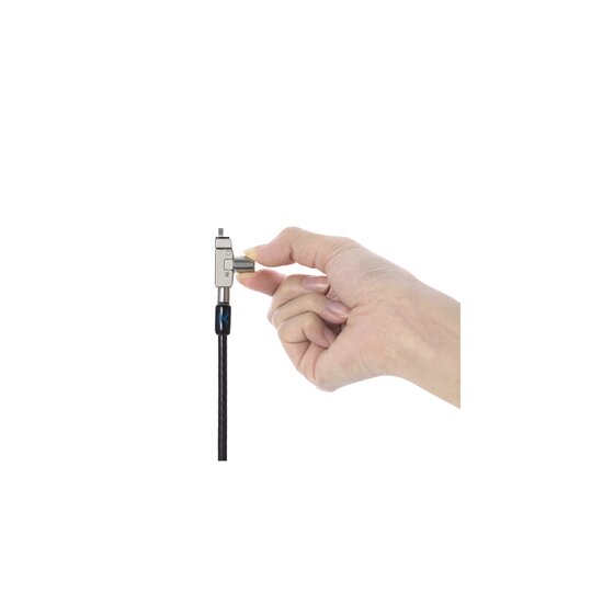 Computer- Laptopslot Met Zelfoprollende Kabel - Met Handige