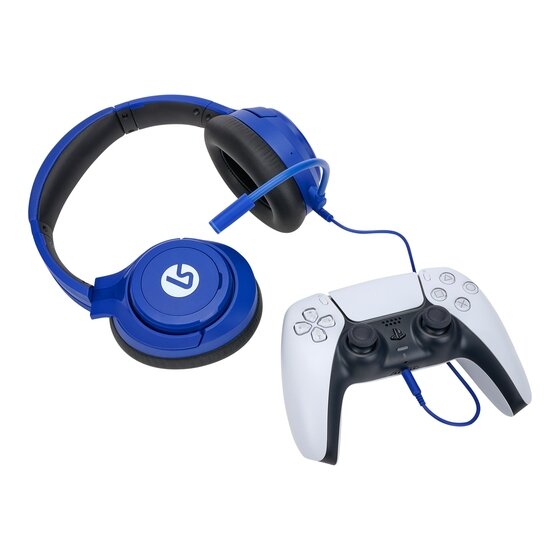Headset Earbud Microphone Earpiece for Sony Playstation 4 ( PS4 )  Controller Headphones Blue 