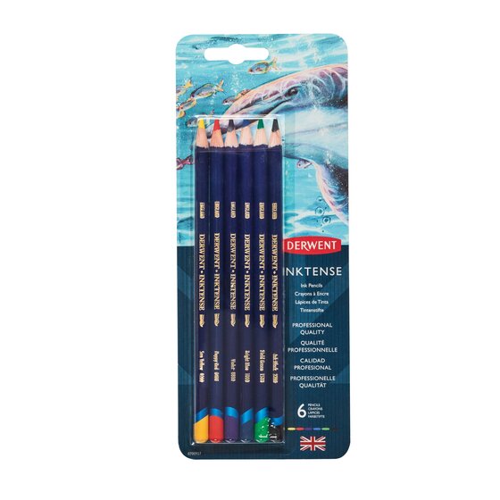 Amazon.com : Derwent Inktense Color Pencils, 36-Piece Tin
