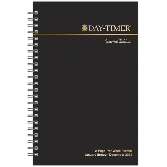 Day-Timer 2023 Two Page Per Week Original Planner Refill, Wirebound, Journal Size, 5 1/2" x 8 1/2"