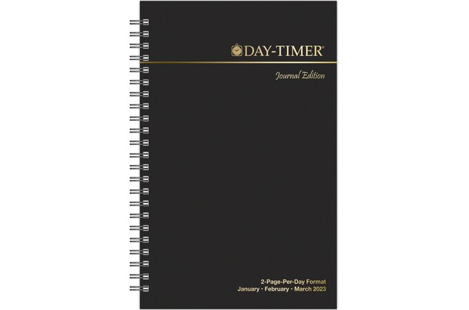 NOTES A5/PERSONAL Gold Edge /white Planner Inserts Refill 