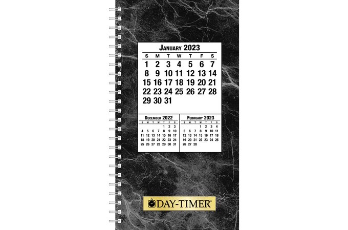 Day-Timer® Classic Two Page Per Day Planner Refills, Wirebound, Pocket  Size, 3 1/2 x 6 1/2