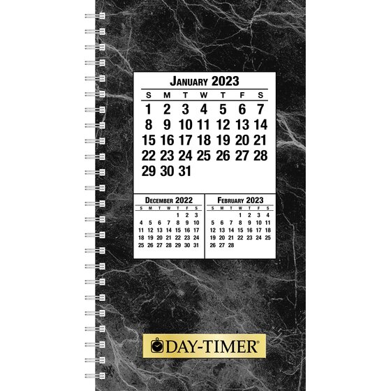 Day Timer Classic Two Page Per Day Planner Refills Wirebound Pocket 