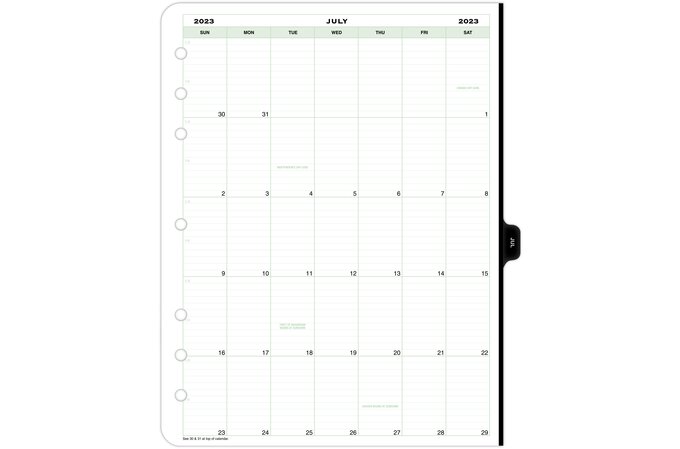 Day-Timer® Today Page Locator Ruler, Folio Size