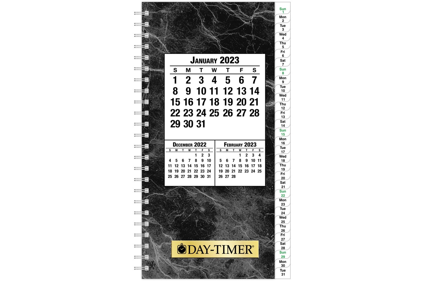 Day-Timer® 20-Month Advance Planner Refills, Pocket Size, 3 1/2 x 6 1/2, Monthly