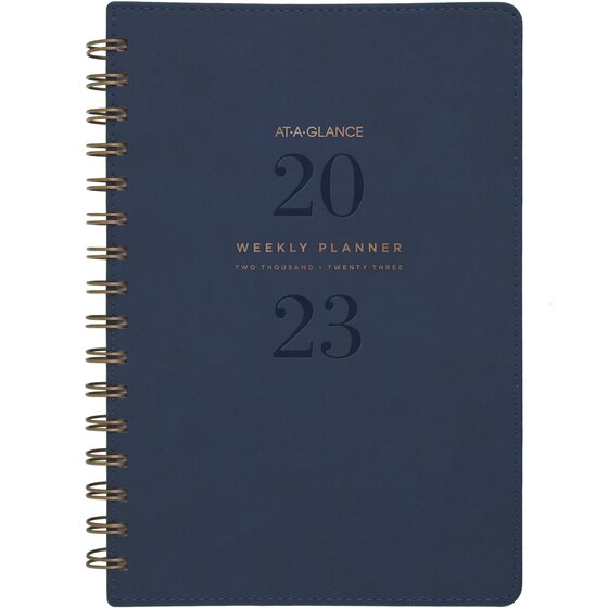 Organizer Signature 2022 Weekly/Monthly Planner 5" x 8" Select color 