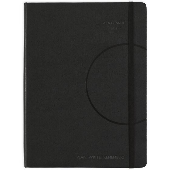 8-3/4 x 11 Large Gray 70595707 AT-A-GLANCE 2018-2019 Academic Year Weekly & Monthly Planner / Appointment Book Plan.Write.Remember 