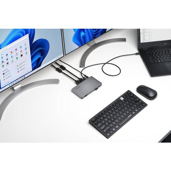 SD2480T Thunderbolt™ 3 and USB-C Dual 4K Hybrid Nano Dock with 60W 