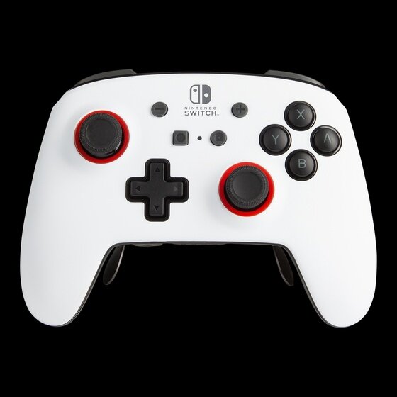 FUSION Pro Wireless Controller for Nintendo Switch - White/Black | FUSION Pro controllers for Switch, Xbox & Playstation | PowerA