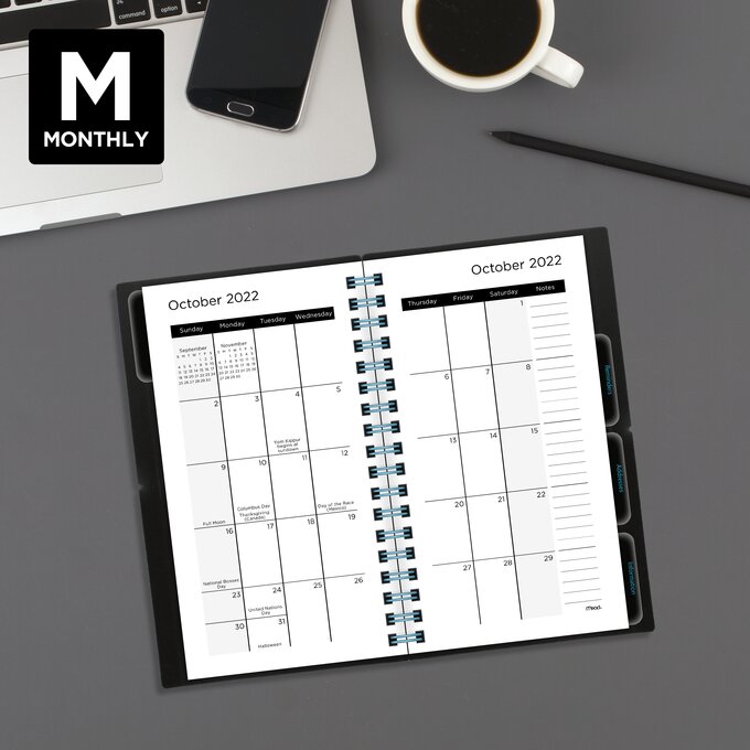 Mead Basic Bungee Weekly Monthly Planners Pocket Planners Mead