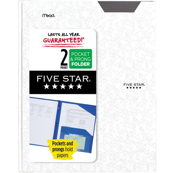 Five Star Expanding File Folder 38161 13-Pocket Expandable File Folder White 
