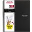 Five Star Wirebound Notebook, 1 Subject, Wide Ruled, 8" x 10 1/2", Black thumbnail images 1 of 2