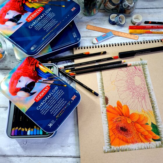 Artist's Pencils Colouring Pencils Derwent UK Derwent Chromaflow