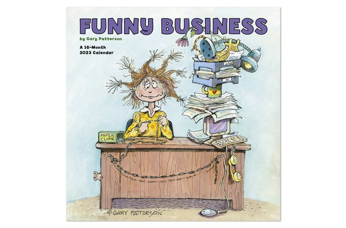 Gary Patterson's Funny Business 2023 Monthly Wall Calendar, 12" x 12" | Wall  Calendars | Mead