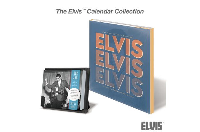 elvis wall calendar 2023