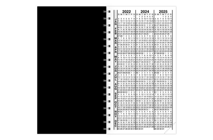 Pocket Size 2024 Weekly Planner Inserts Agenda Refill 2024 