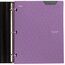 Five Star 2-Pocket Stay-Put Plastic Folder, Amethyst Purple thumbnail images 4 of 6